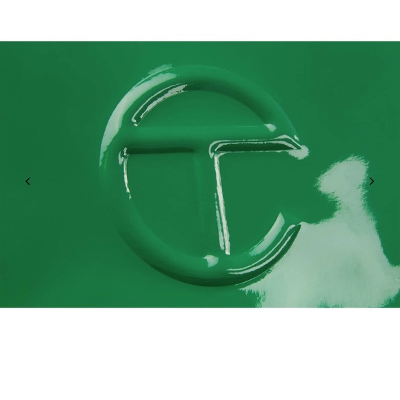 Telfar Small Shopping Bag in Greenscreen Patent - Picture 3 of 14